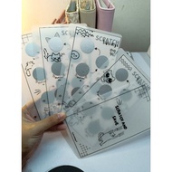 Scratch and Save, Mistery saving. Cash envelope Matte A6. Savings Envelope