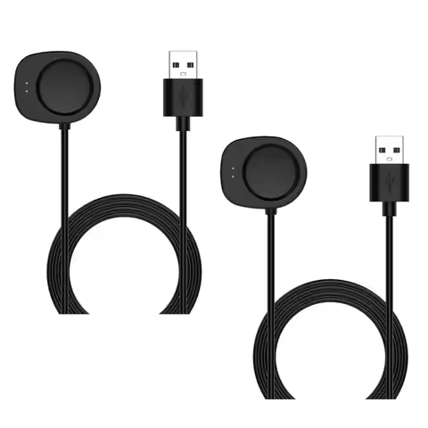 【RECOMENDAR】2PC USB Charging Dock With Cable For Amazfit T-Rex 3 Balance2 Smart Watch Magnetic Adapt