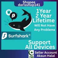 Seller Account SURF🦈 VPN Surfshark LIFETIME WARRANTY (LEGALLY MADE)