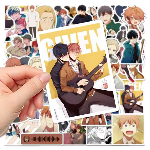 60PCS Japanese Bl Manga Anime Stickers, Personalized and Versatile, Suitable for Suitcases, Laptops,