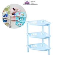 3-Tier Kitchen Shelf / Cosmetic Shelf Multipurpose Shelf / Bathroom Shelf 3-Tier Corner Shelf