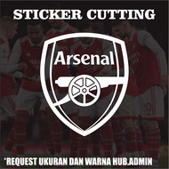 Arsenal Logo Cutting Sticker car decal vinyl sticker
