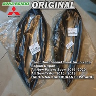 Original Windshield Runchannel Run Channel Rubber for Mitsubishi All New Pajero Sport All Triton Ori