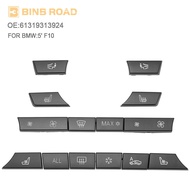 BINB ROAD Repair kit for button caps 61319313924  FOR BMW 5 F10 F11 7 F01 F18 air conditioning butto