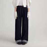 很好穿說三遍 高腰斜紋牛仔褲