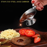 [Prs] Sauce Dripless Lip Salt Spice Gravy Boat Hotel Kitchen Restaurant steak Sauce Lip Stainless St