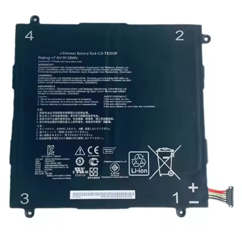 C21-TX300P 0B200-00310200M Laptop Battery 7.6V 38Wh For Asus Transformer Book 13.3 Inch TX300 TX300D