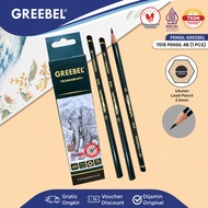 GREEBEL Pencil Graphite Pencil 4B 1 Pcs (Unit) School Office Sketch Drawing Pencil 7018 Grade 4B