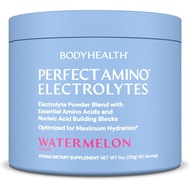 BodyHealth PerfectAmino Electrolytes Powder No Sugar, Keto Sugar Free Fasting Electrolytes Drink Mix