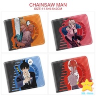 【Ready Stock】⭐beg dompet budak lelaki perempuan goodies birthday for kids Chainsaw human anime peripheral digital printing coin purse men and women portable large capacity full