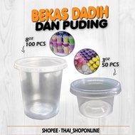 Epp 3oz Bekas Sos Loose Bekas Bulat Bekas Dadih Round Plastic Container 50pcs