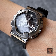 G-SHOCK New Arrivals Metal Face GUN Metal GM-110BB-1A Luxury Street brand