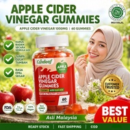CareLeaf Halal Apple Cider Vinegar Gummies ACV 60 Vegan - Penggalak Berat Badan & Metabolisme