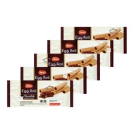 5PCS Monde Egg Roll Chocolate Kue Wafer Roll Jadul Rasa Cokelat