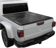 Hard Folding Truck Bed Tonneau Cover |Htf031|Compatible for Jeep Iator 2020 2021 2022 2023 2024 2025