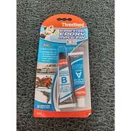 CT MOTOR GAM 2TAN THREEBOND 35ML 2TAN GUM SUPER STEEL EPOXY MIX&FIX