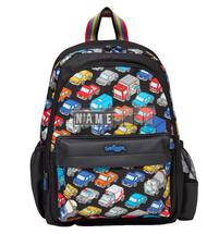 Smiggle Cars backpack  Movin' Junior Id Backpack 14inch for kids