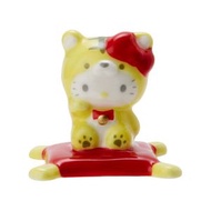 SANRIO - Hello Kitty 日版 2022年 老虎 造型 迷你 陶瓷 擺設 裝飾 kitty 凱蒂貓 KT 吉蒂貓 (生肖造型)