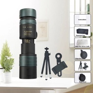 10-300x40 HD Monocular Telescope with BAK4 Prism & Phone Adapter for Hunting, Camping, Birdwatching