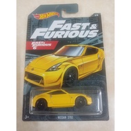 Hotwheels Fast n Furious Nissan 370z - diecast model - hobby - car - kid