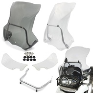 R 1200 GS ADV Windshield Windscreen Odometer Clock Visor w/ Mounting For BMW GS1200 Adventure 2005 -