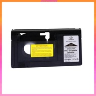 [Kloware2] VHS to 12mm Cassette Adapter, Tape Adapter, Heavy Duty Black Professional 12mm Tape Conve