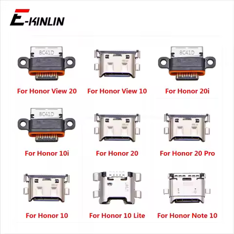 Type-C Charge Charging Plug Dock Micro USB Jack Connector Socket Port For HuaWei Honor 10i 20i View 