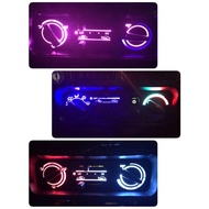 LED Switch Panel aircond & key ring for Pronton Wira / Satria / Putra