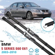 Car Wiper Blades for BMW 5 Series E60 E61 2003~2010 Windshield Wipers 520i 523i 525i 528i 530i 535i 