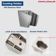 Jin 304 Stainless Steel Shower Head Toilet Bidet Spray Holder Bathroom Bracket Hand Held Sprayer Adjustable Black xYjC