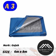 A3 Plastic Tarpaulin Size 6 X 8 Elephant Brand