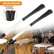 2Pcs Cajon Brush Telescoping Drum Brushes Nylon Sticks Percussion for Jazz Stick Drum Musical