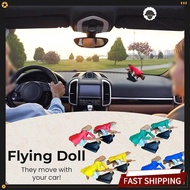 [January New] 2PC Broomstick Dashboard Ornament - Fantasy Car Décor❀