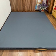 Áo bọc nệm 2 mặt có khóa kéo vải thun lạnh cao cấp áo bọc nệm cao su 2 mặt