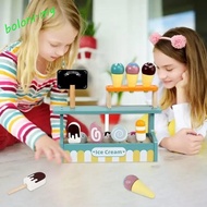 [COD] Ice Cream Shop Toys, Educational Pretend Play Play House Toys, Developmental Toy Montessori Wo