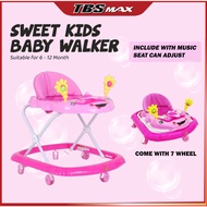Baby Walker Adjustable Heights / Suitable for 6 month - 12 month