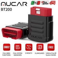 THINKCAR MUCAR BT200 obd2 scanner full system 2023 Tools Full System Free Lifetime 15 Reset Car OBD2