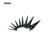 WSP_1Pc Acrylic Spiral Taper Flesh Tunnel Ear Stretcher Expander Cone Shape Earrings