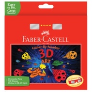 [OFFICIAL] 3D Painting Set Coloring by Numbers + Faber-Castell 3D Glass