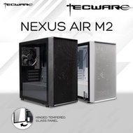 Tecware Nexus Air M2 TG M2 ( 3 x Non LED 120mm Fans + Front Mesh Panel ) MATX PC Case Chassis