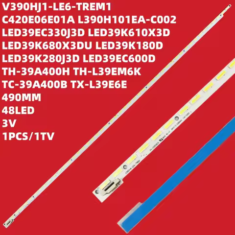LED Strip for Panasonic TX-39AS500E tc-39a400 TX-39A400B 39A400E 39AS500B 39AS600B TC39A400B TC39A60