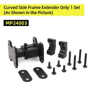 Rhinowalk MJX2004BK 3ประเภทกระเป๋าด้านข้างรถจักรยานยนต์อุปกรณ์เสริมด้านหลังแผ่นขยายสกรู