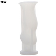 YEW  Human Body Figures Mould, Silicone 16.8*5.6*5.6 Cm Hugging Abstract Human Body Scented Candle S
