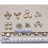 framed kundan /Clip stone 20 grm