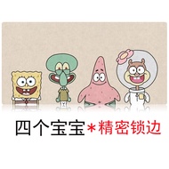 Lót Chuột Siêu Lớn 70 × 40 Lót Bàn Phím Anime Thứ Hai Lót Bàn Phím Máy Tính Chơi Game Nam Nữ Sinh Có