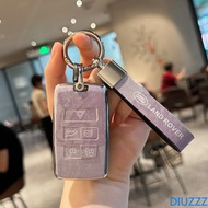 For Land Rover Range Rover Evoque Sport LR4 Smart Remote Car Key Case Cover Holder Bag Fob Accessori