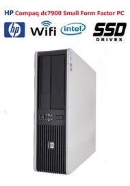 HP Compaq dc7900/6000 Small Form Factor PC -CPU intel E8400 3.0GHz - Ram 4GB -HDD SSD 120GB -Wi Fi