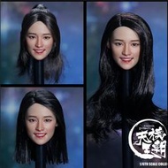 SUPER DUCK SDH037 1/6 亞洲美女頭雕 微笑 適合TBL包膠素體