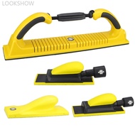 LOOKSHOW Car Paint Surface Manual Sanding Block Sandpaper Machine Hand Grinding Holder Handheld Poli