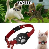 YAYEEO Pet Reflective Collar, Pet Tracking Night Visibility GPS Tracker Necklace,  Adjustable Reflec